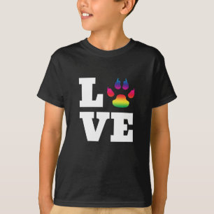 Rainbow paw T-Shirt