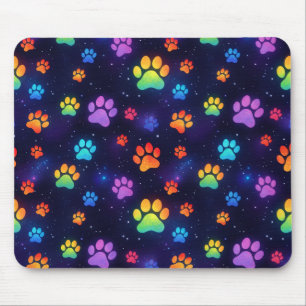 Rainbow Paws Mouse Mat