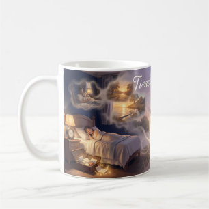 Rainbow Peace and Wonder World Poster Coffee Mug