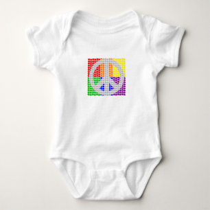 Rainbow Peace shirt - choose style & colour