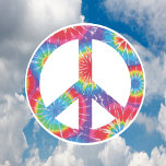 Rainbow Peace Sign Hippie Magnet<br><div class="desc">Rainbow Peace Sign Hippie Magnet Would Make A Great Gift or a Great Magnet on Your Fridge!</div>