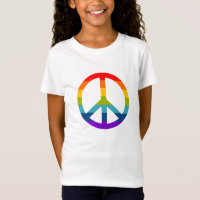 Rainbow Peace Sign