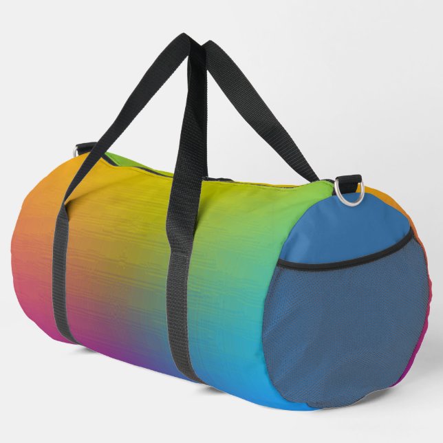Rainbow Pearl Duffle Bag (Right Corner)