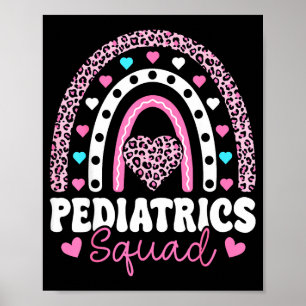Rainbow Pediatrics Squad - Valentine's Day Pediatr Poster