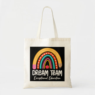 Rainbow Pencil Dream Exceptional Education Team SP Tote Bag