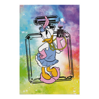 Rainbow Perfume Pop (Glam Duck) Poster