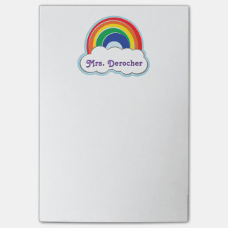 RAINBOW | personalised post-its Post-it Notes