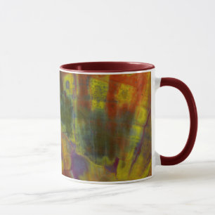 Rainbow Petrified Wood Mug