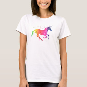 Rainbow Pink Unicorn T-Shirt