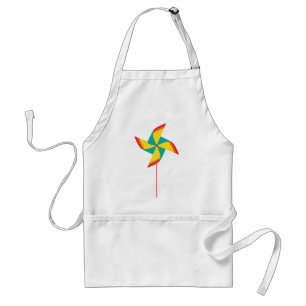 rainbow pinwheel standard apron