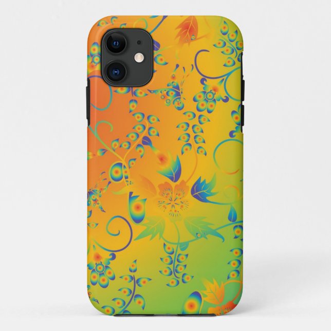 rainbow plant Case-Mate iPhone case (Back)