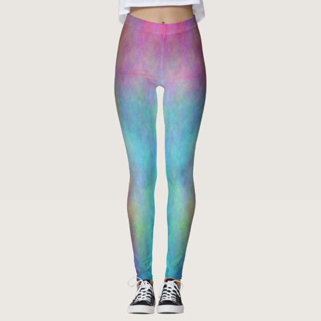 Rainbow Plasma 3 Leggings (Front)