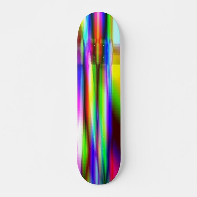 RAINBOW  PLASTIC SKATEBOARD (Front)