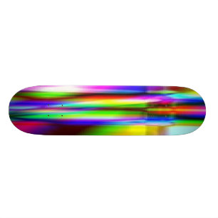 RAINBOW  PLASTIC SKATEBOARD