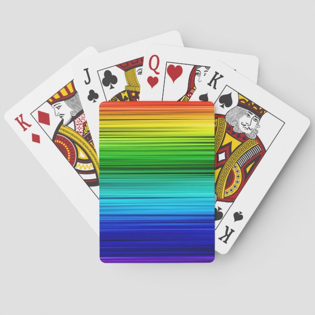 Rainbow Playing Cards (Back)