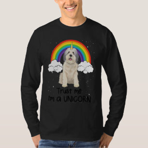 Rainbow Polish Lowland Sheepdog Trust Me I'm A Uni T-Shirt