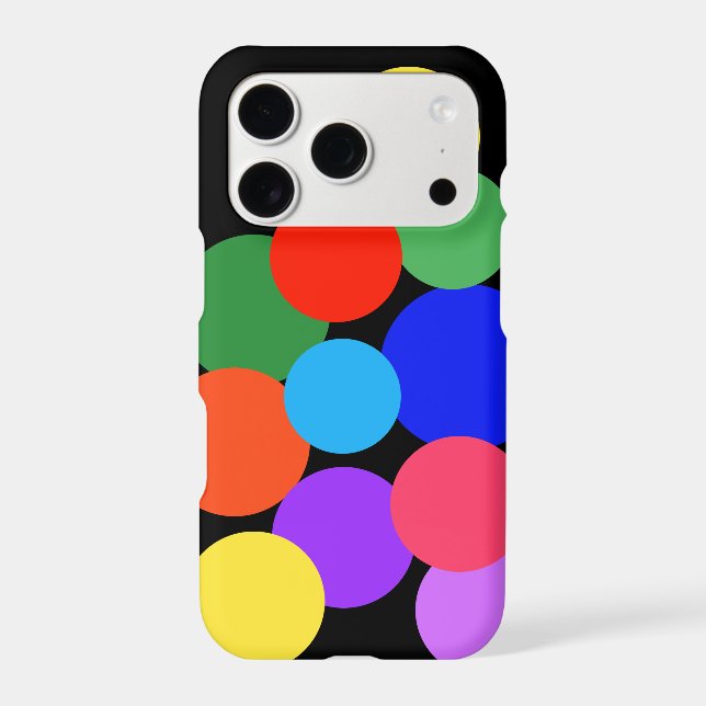 Rainbow Polka Dots   (Back)