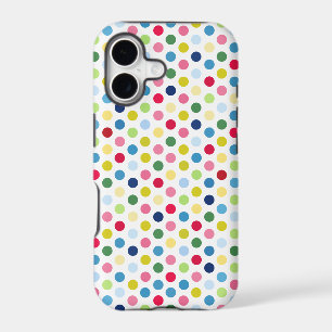 Rainbow polka dots