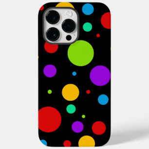 Rainbow Polka Dots Case-Mate iPhone 14 Pro Max Case