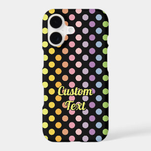 Rainbow Polka Dots Pattern