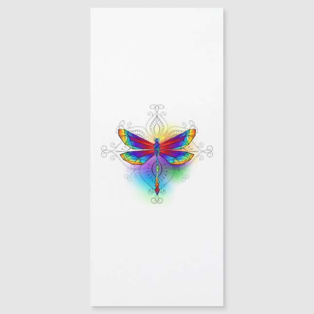 Rainbow Polygonal Dragonfly (Front)