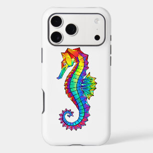 Rainbow Polygonal Seahorse