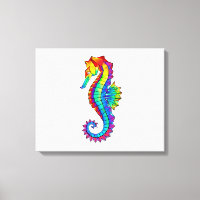 Rainbow Polygonal Seahorse