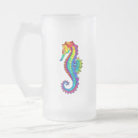 Rainbow Polygonal Seahorse