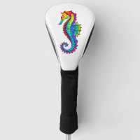 Rainbow Polygonal Seahorse