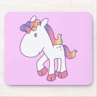 Rainbow Pony Mouse Mat