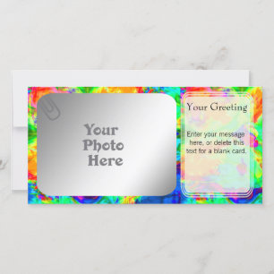 Rainbow Pool PhotoCard Template
