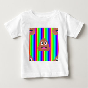 rainbow poop emoji baby T-Shirt