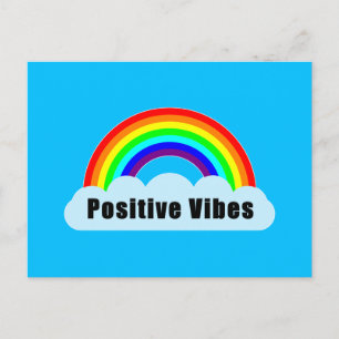 RAINBOW - Positive Vibes Postcard