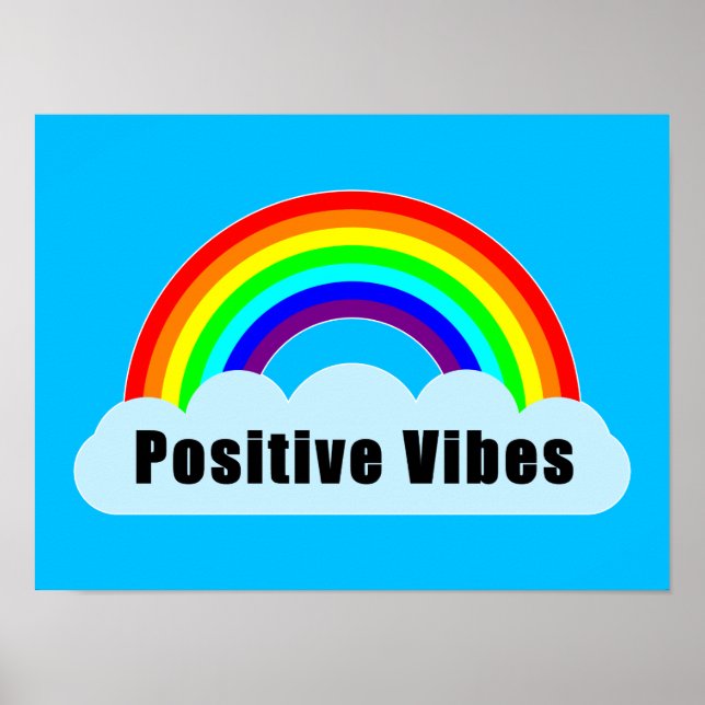 RAINBOW - Positive Vibes Poster (Front)