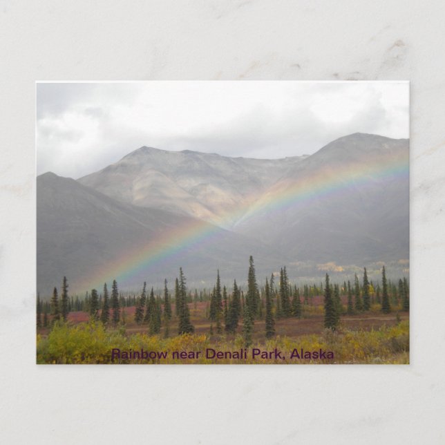 Rainbow post card (Front)
