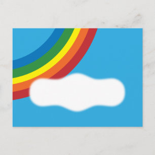 Rainbow Postcard