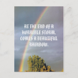 RAINBOW POSTCARD