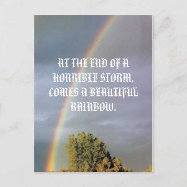 RAINBOW POSTCARD (Front)