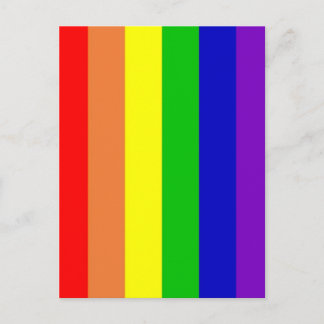 Rainbow Postcard