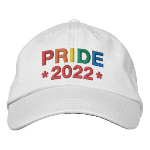 Rainbow Pride 2022 Embroidered Baseball Cap