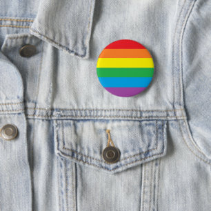 "Rainbow Pride" 6 Cm Round Badge
