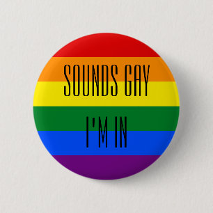 Rainbow Pride 6 Cm Round Badge