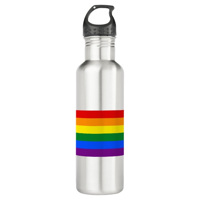 Rainbow Pride 710 Ml Water Bottle (Front)