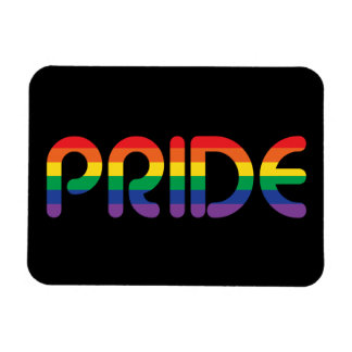 Rainbow Pride Balloon Letters Magnet