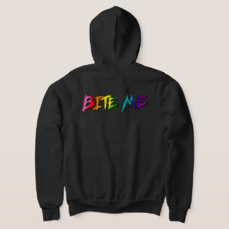 Rainbow Pride Bite Me Hoodie