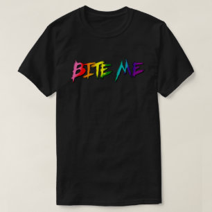 Rainbow Pride Bite Me T-Shirt