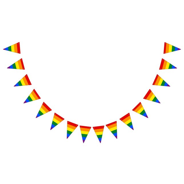 Rainbow Pride Bunting (All)