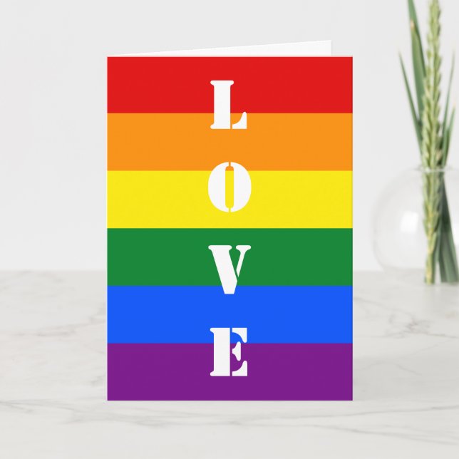 Rainbow Pride Card (Front)