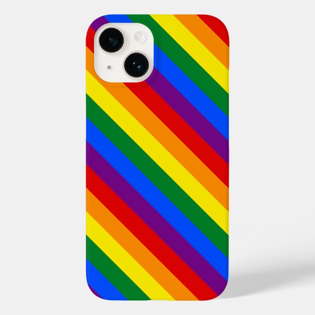 Rainbow Pride Case-Mate iPhone Case (Back)