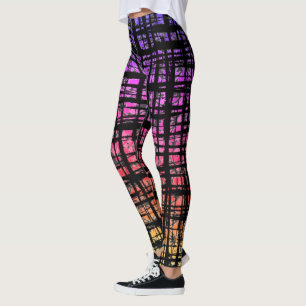 Rainbow Pride Check Leggings